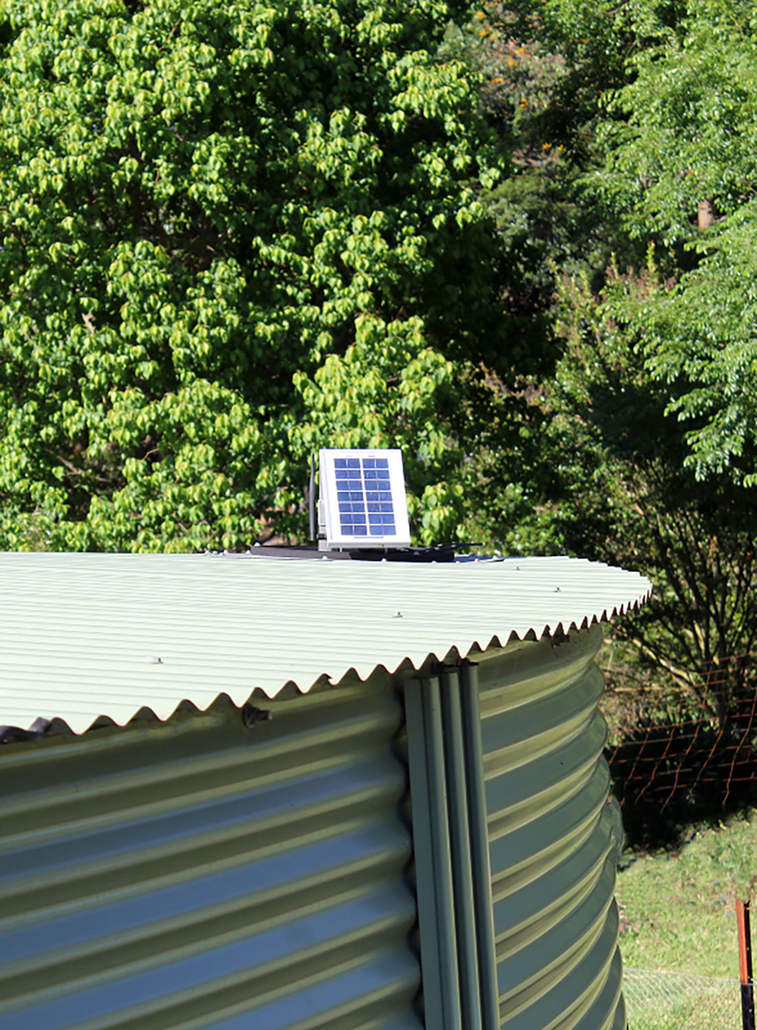 Waspmote Plug & Sense! installed at the nursery and the irrigation tank Waspmote Plug & Sense! installed at the nursery and the irrigation tank