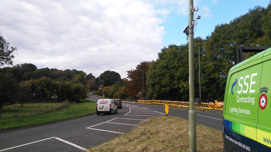 Deployment in a road at Hampshire County Deployment in a road at Hampshire County