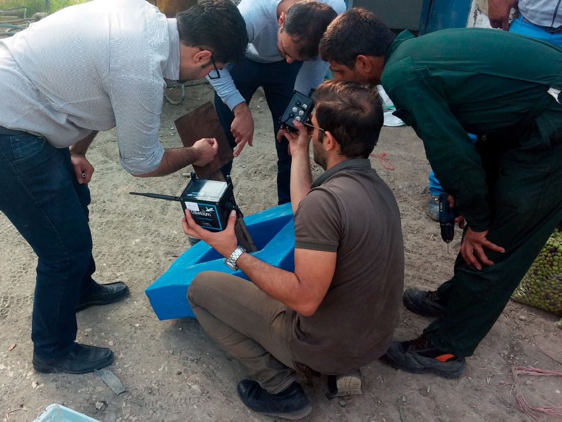 ASM Engineering Team during the installation of the Smart Water monitoring system ASM Engineering Team during the installation of the Smart Water monitoring system