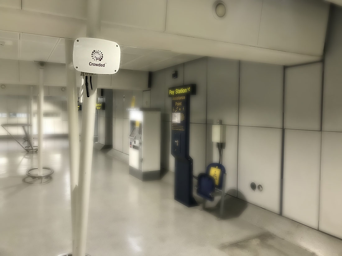 Meshlium Scanner scans WiFi and Bluetooth devices at Manchester Airport Meshlium Scanner scans WiFi and Bluetooth devices at Manchester Airport