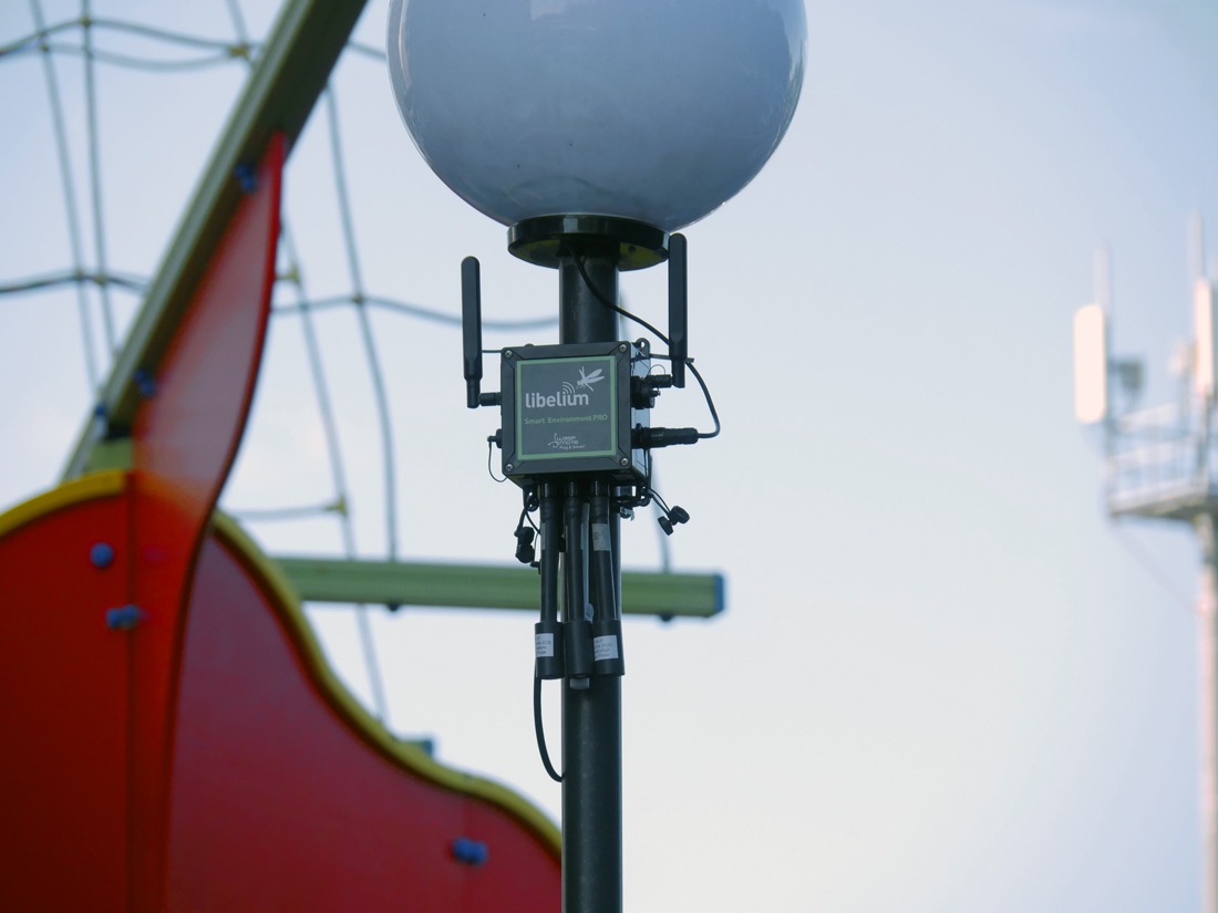 Plug&Sense! Smart Environment PRO in a lantern Plug&Sense! Smart Environment PRO in a lantern