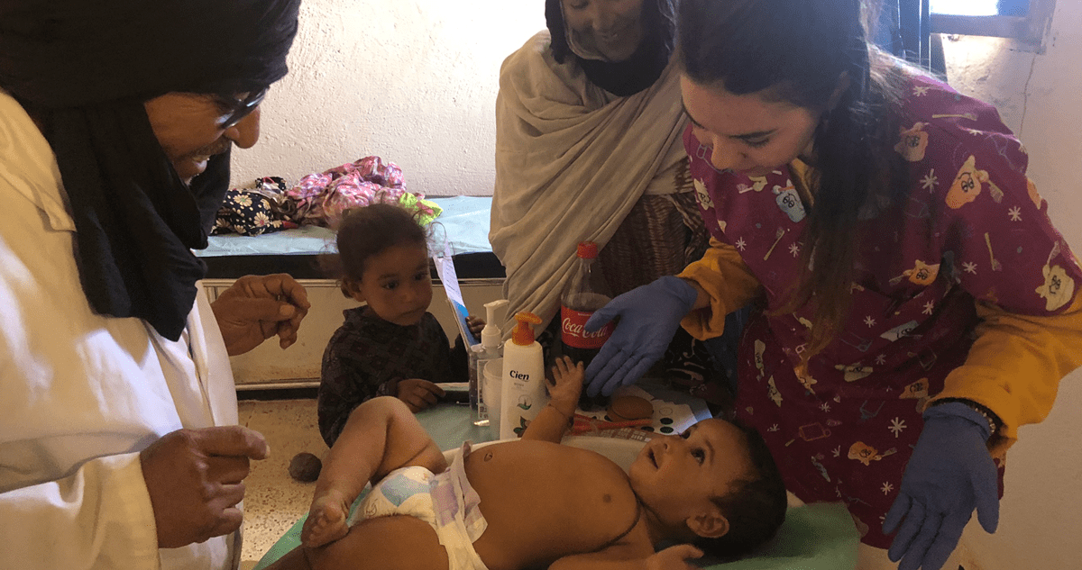 Babies and old people are the most vulnerable in these isolated areas
