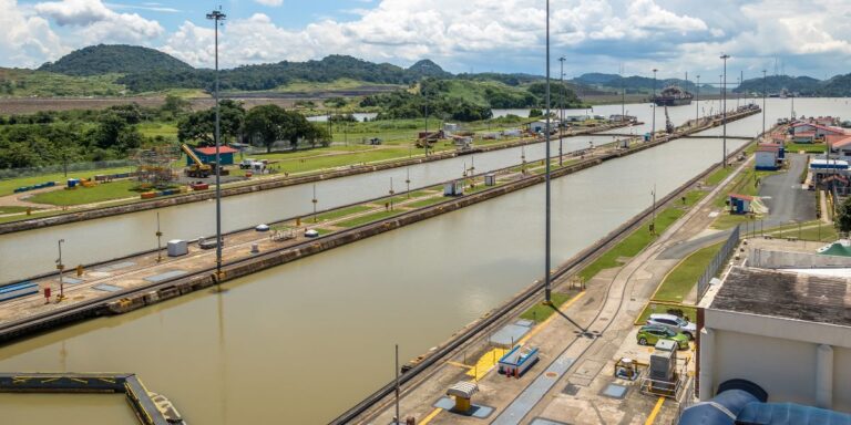 panama canal at miraflores locks panama city 1