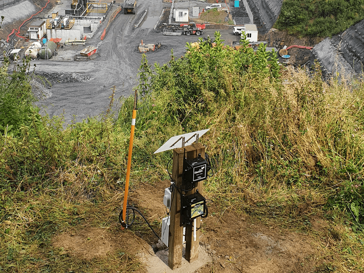 libelium solution road construction monitoring