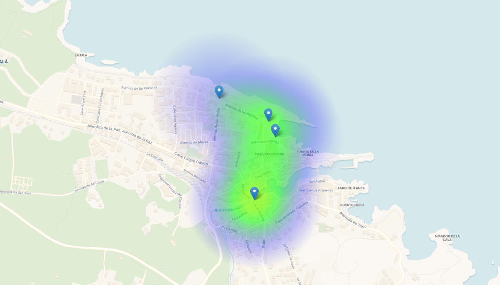 crowd monitoring llanes